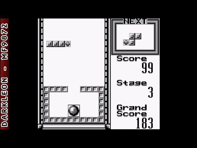 Game Boy - Tetris Blast © 1996 Nintendo - Gameplay