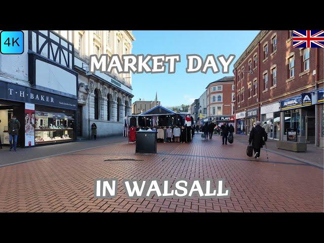 Walking Through Walsall: Discover the Bustling Market Scene