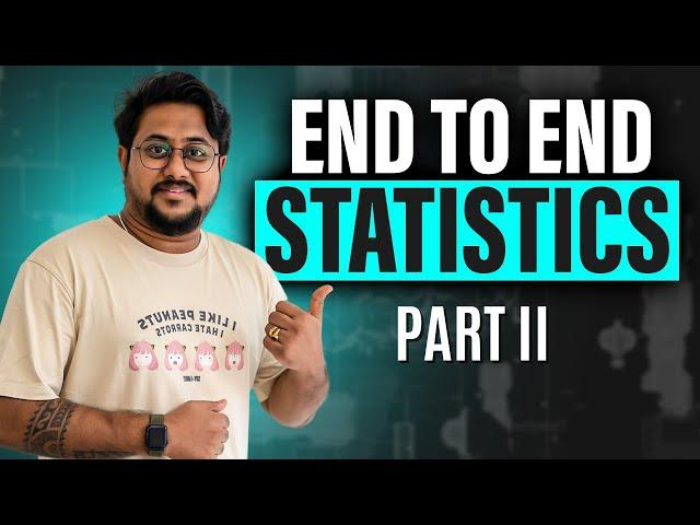 Learn Statistics for Data Analytics & Data Science from Scratch | Part II | Satyajit Pattnaik