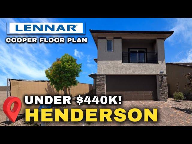 NEW Lennar Homes in Las Vegas | Cooper Floor Plan Tour at Carlton by Lennar in Cadence Henderson