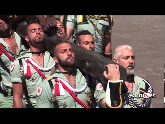 Legionarios cantando El Novio de la Muerte - Semana Santa de Málaga 2016