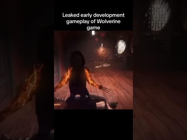 LEAKED GAMEPLAY OF WOLVERINE GAME #wolverinegame #insomniac #ps5 #gaming #gamedevelopment #leaked