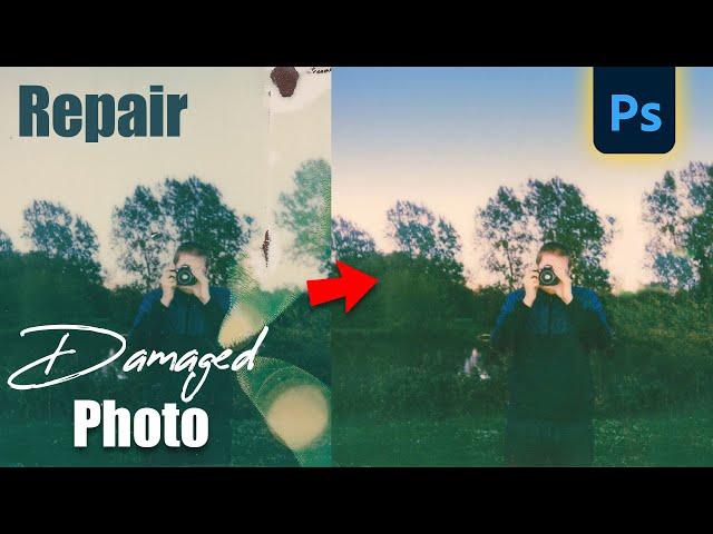 Repair Damaged Photos Adobe Photoshop Urdu Hindi SMK Grafix