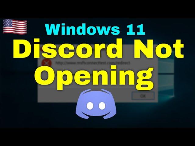 Discord Not Opening Windows 11