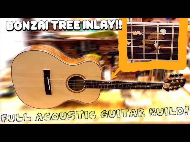 Full acoustic guitar build with custom inlay!