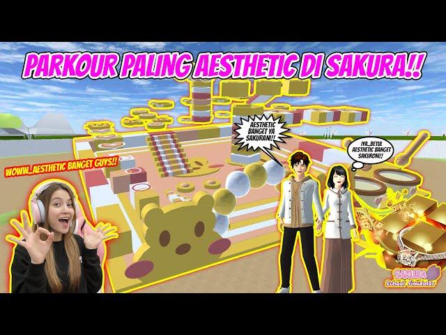 INI DIA PARKOUR PALING AESTHETIC DI SAKURA!! JADI BETAH MAINNYA!! SAKURA SCHOOL SIMULATOR - PART 415