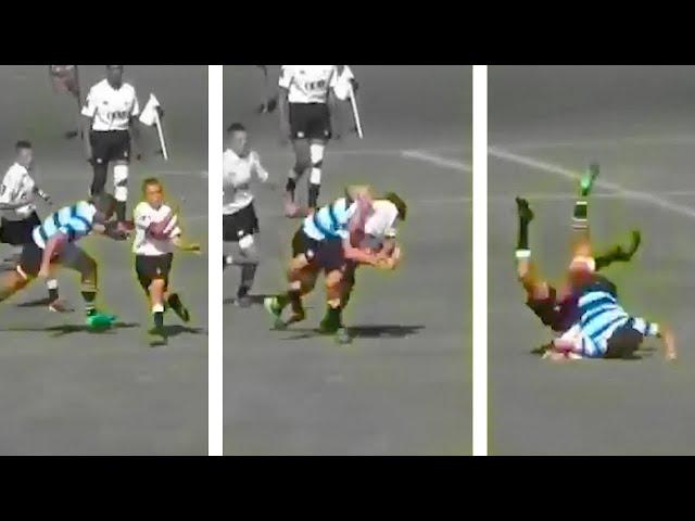 The MOST BRUTAL Rugby Hit Of All Time | A Big Hit Intended To Kill