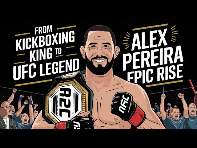 From Kickboxing King to UFC Legend – Alex Pereira’s Epic Rise #alexpereira  #ufcfight