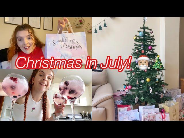 WE CELEBRATED CHRISTMAS IN JULY?!?#christmasinjuly #christmasinjuly2021 #christmas