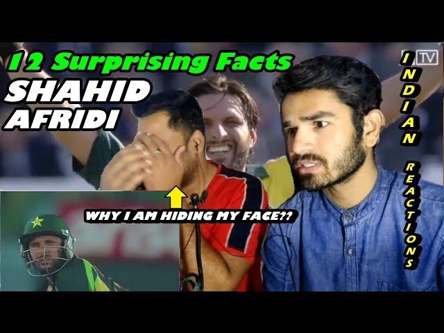 12 Surprising Facts About Shahid Afridi | Indian Reaction | by Mayank & Md Rashid