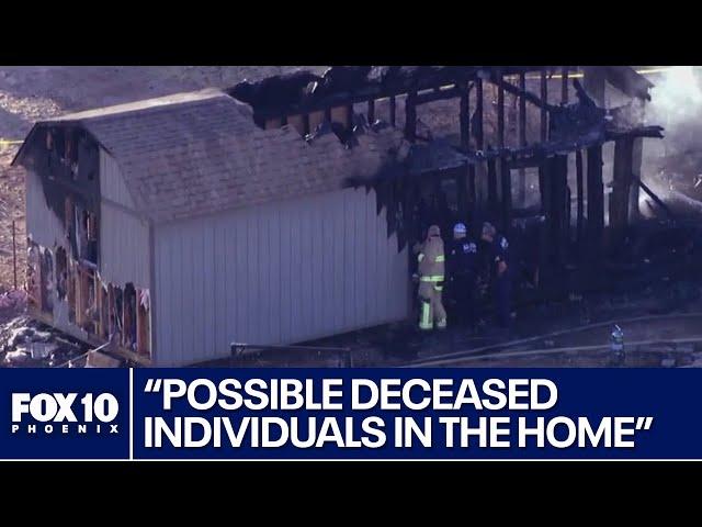 Possible fatalities in west Valley house fire