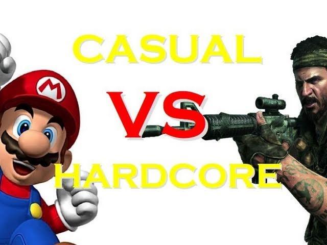 CASUAL GAMERS vs HARDCORE GAMERS