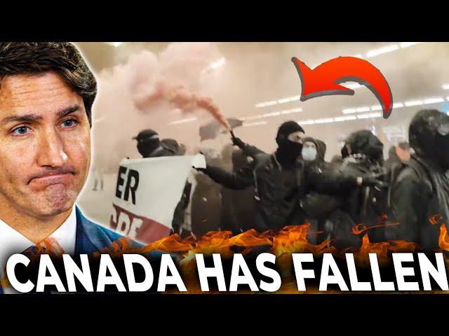 This is what Justin Trudeau considers a peaceful protest in Canada