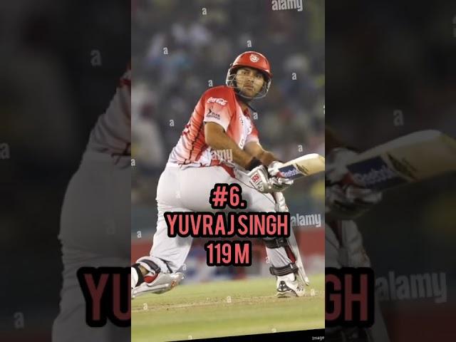 Top10 longest sixes in IPL history #hpm creation #shorts