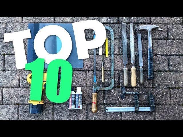 Top 10 - Messerbau Werkzeuge für Einsteiger | Knifemaking