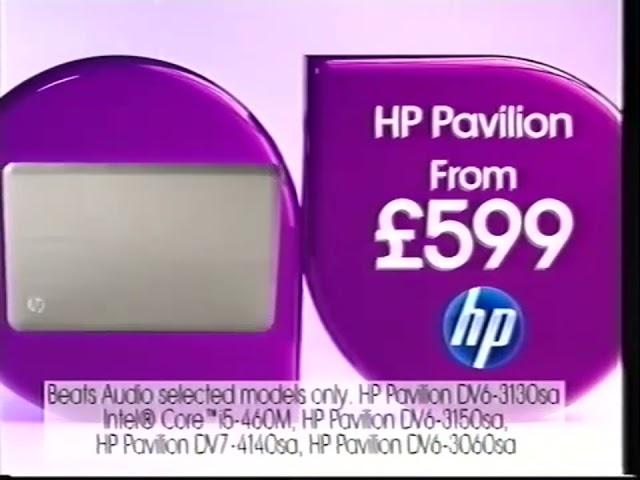 PC World - HP Pavilion Laptops (2010, UK)