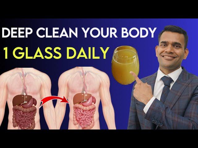 1 Glass daily to flush out body toxins  - Dr. Vivek Joshi