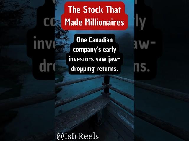 The Stock That Made Millionaires #millionaire #stockmarket #stocks #shopify #foryou #fyp #foryoupage