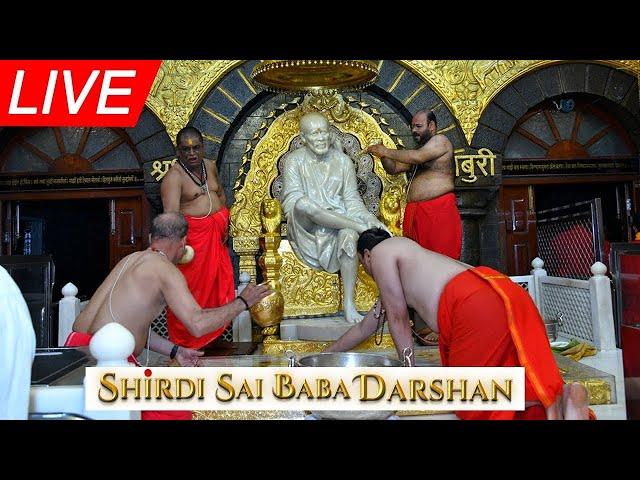  Live Shirdi Sai Baba Temple : 12 February 2025 | Shirdi Sai Baba Live Darshan