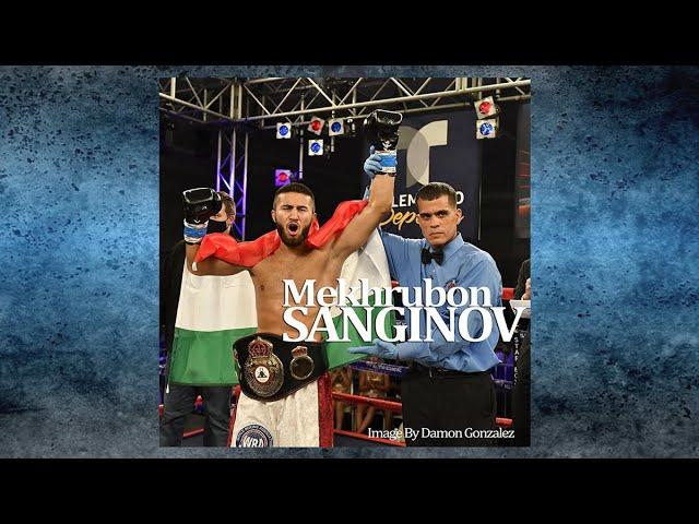 Mekhrubon Sanginov wins WBA Continental Welterweight Title by TKO