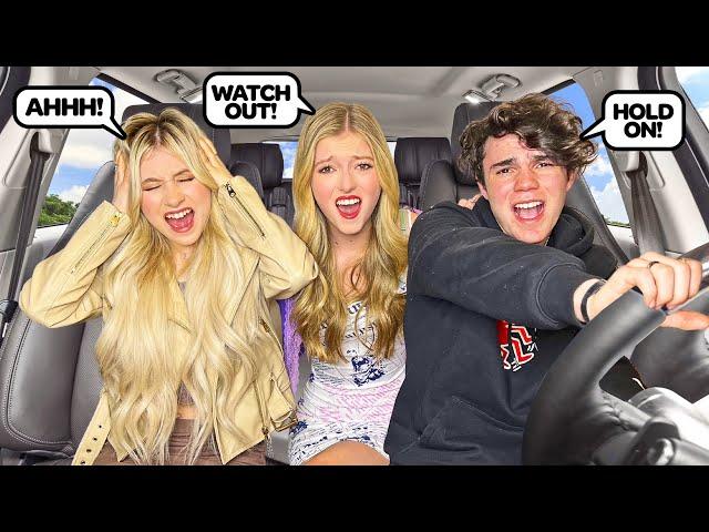 Driving With My Friends For The First Time **FUNNY REACTION** | Jentzen Ramirez