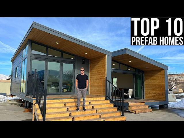 The Top 10 PREFAB HOMES of 2024!!