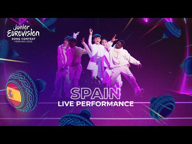 Carlos Higes - Señorita - LIVE - Spain  - Junior Eurovision 2022