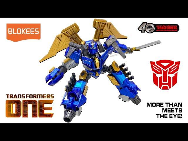 WOW! Blokees Transformers ONE Classic Class Battle Mode SENTINEL PRIME Review