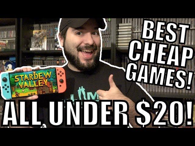 Best CHEAP Nintendo Switch Games Under $20!