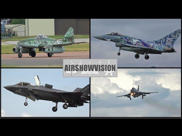 RIAT 2023:  BEST OF ARRIVALS & TAKE OFFS 4K (airshowvision)