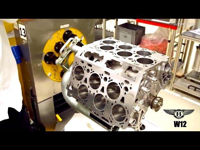 BENTLEY W12 Engine - PRODUCTION ASSEMBLY - Engine W12 Factory