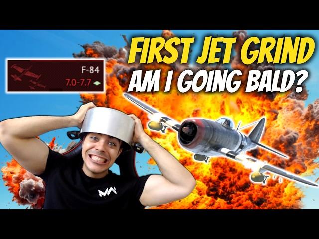 From Noob to Jet Pilot: My INSANE Grind for my First Jet in War Thunder! ️