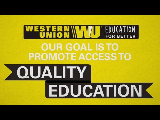 The Western Union Foundation launches social media campaign to promote Education for Better