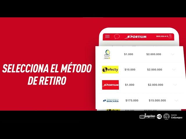 Aprende cómo retirar en Sportium