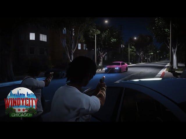 GTA RP | WINDY CITY RP | Flexx Risks It And Hops Out 2 Times On OPPs After His Driver Gets Parked