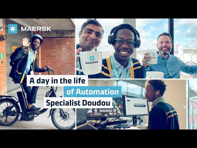 A day in the life of an Automation Specialist at Maersk