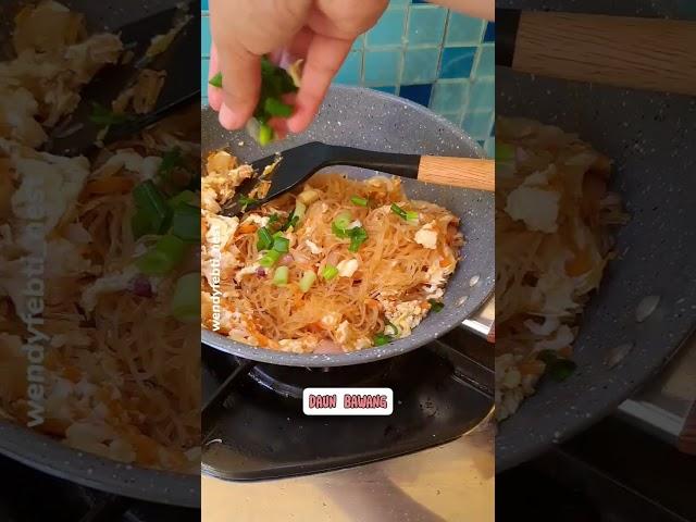 Menu sederhana bihun goreng