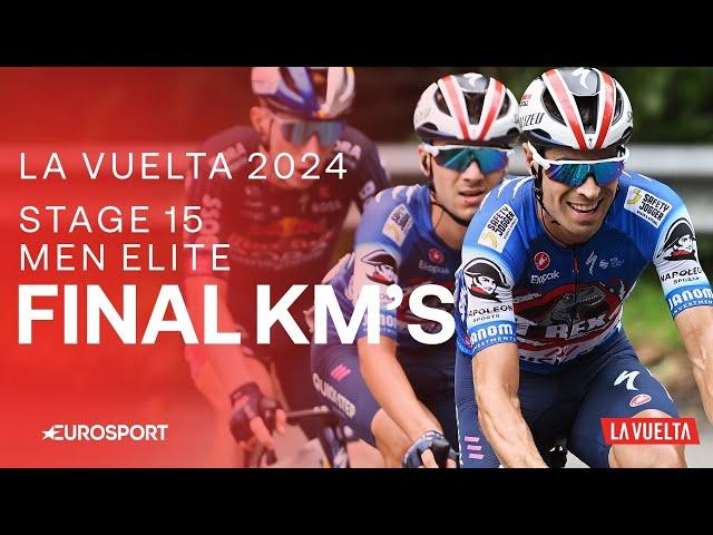 MONSTER CLIMB  | La Vuelta a España Stage 15 Final Kilometres | Eurosport Cycling