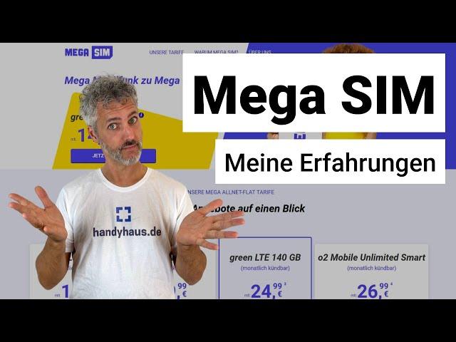 Mega SIM » Tarife, Erfahrungen & mein Fazit