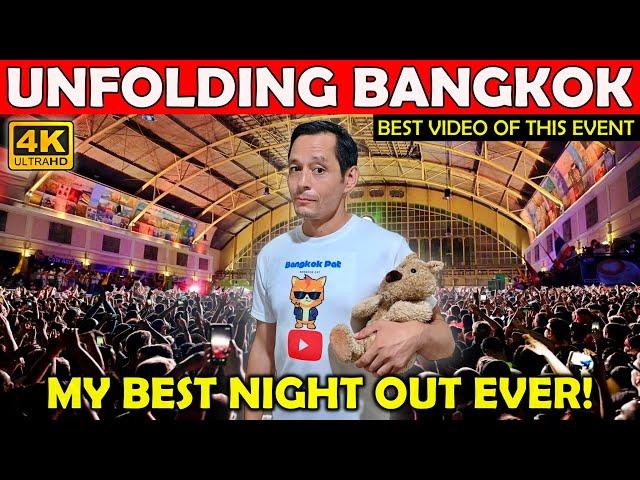 BIG NIGHT OUT IN BANGKOK | Unfolding Bangkok 2023 | Spectacular Lightshow [4K]