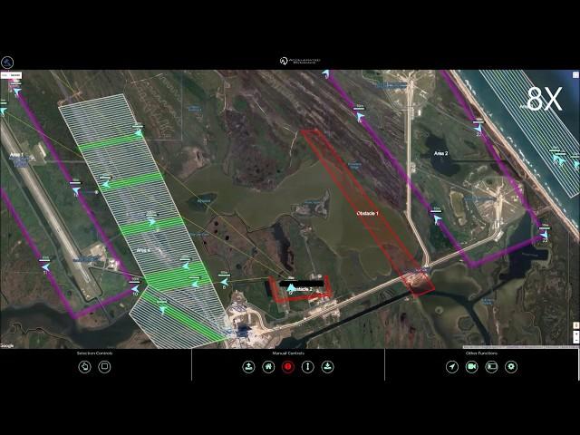 AD autonomous perimeter monitoring and inspection with drones