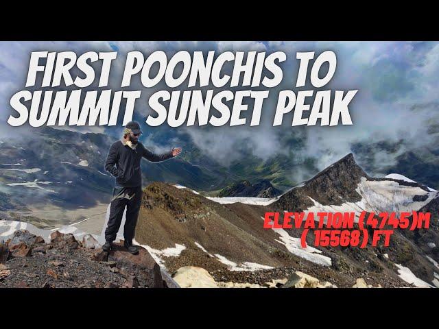 Sunset Peak | Poonch | Pir Panjal Range | Jammu | Kashmir | India