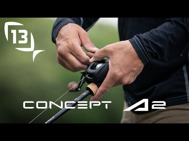 13 Fishing   Concept A // Omen Black // Largemouth Bass