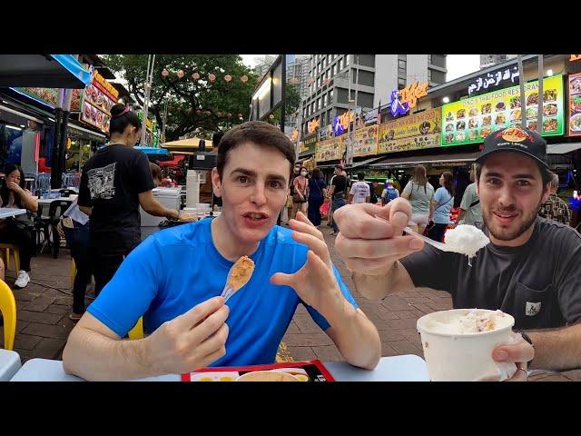 Dale Philip & Luke Damant Visit KL's Best Food Street 