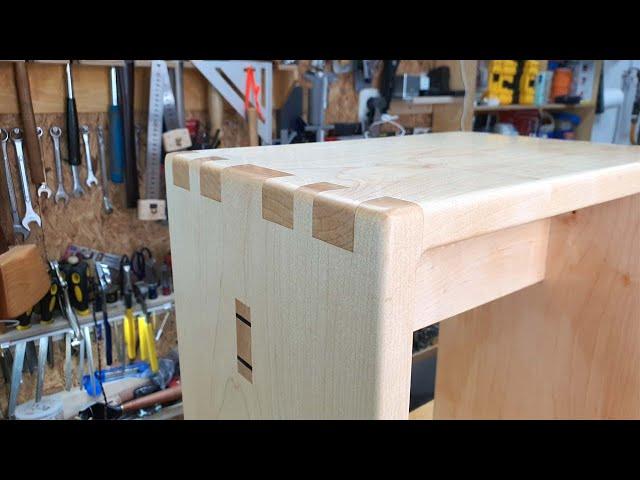 Dovetail! Stool making/ Step stool/ Wooden chair/ Use dovetail jig