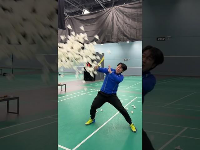 When your friend takes you to badminton for the first time #aylex #badminton #badmintontechnique