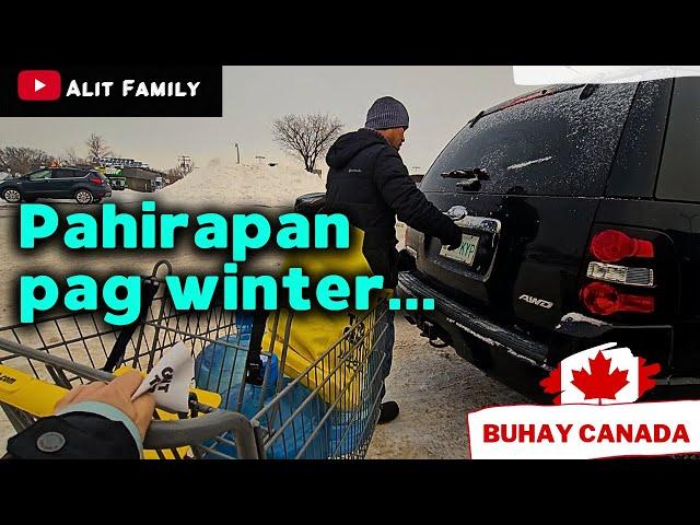 PAHIRAPAN TALAGA PAG WINTER NA #buhaycanada #canadavlogs