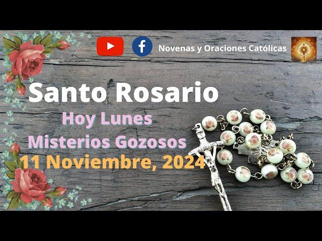 Santo Rosario hoy Lunes 11 de Noviembre  Misterios Gozososos #santo #santorosario