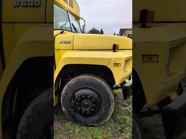 Redneck Proving Grounds: Ford B-600 Short Bus #diy #ford #pnw #bus #80s #shorts #reels #ytshorts