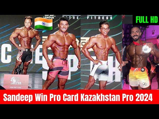 INDIA Win Pro CardKazakhstan pro 2024 Sandeep Sahu& Obaid Khan ? + Haseeb Khan? Jagdish Placing